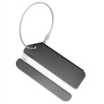 Etiquette de bagage le noir