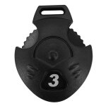 Etiquettes de clubs de golf en plastique, etiquettes rotatives pour golfeurs, couverture de club en bois ...