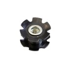 Etoile pour expandeur de direction potence clarks ahead - set 1'' 1 / 8 - noir - accessoire de v�lo