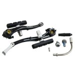 Etrier frein vtt - city v - brake alu sunrace noir arriere 110mm coude 135