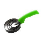 Etrille mtallique ronde hippotonic fluo paillet couleur : vert