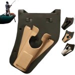 Etui de canne a peche coulissant, support de canne mains libres pour la peche a la mouche et au bord, ...