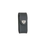 Etui en cuir noir a scratch pour couteau victorinox - 91 mm