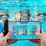 Etui etanche pour tlphone portable 6 pouces, pochette etanche pour plonge sous - marine
