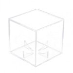 Etui transparent pour balle de baseball, l�ger et utile, cube, pr�sentoir, cadeau, bo�te d'exposition ...
