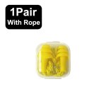 Euty - 1 - 10 paires bote portable doux confortable silicone bouchons d'oreille sommeil bouchons d'oreilles ...