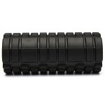 Eva yoga gym pilates foam roller massage trigger point 33x14cm, noir