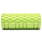 Eva yoga gym pilates foam roller massage trigger point 33x14cm, pomme verte