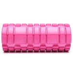 Eva yoga gym pilates foam roller massage trigger point 33x14cm, rose