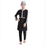 Evago enfants burkini maillot de bain pour fille enfants lange zwembroek dames muslim sports hijab swim ... Evago enfants burkini maillot de bain pour fille enfants lange zwembroek dames muslim sports hijab swim ...