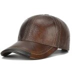 Evago hommes casquette de baseball en cuir boucle réglable papa chapeau conduite en plein air hiver chaleur ... Evago hommes casquette de baseball en cuir boucle réglable papa chapeau conduite en plein air hiver chaleur ...