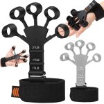 Exerciseur de doigt, entra�neur de main ajustable en silicone pour am�liorer la fonction et mouvement ...