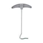 Extracteur de piquets de tente de camping, 1 pice, extracteur d'ongles, rtracteur d'agrafes, crochet, ...