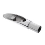 Extrmit de rail en acier inoxydable 316, 3 / 4 pouces de diamtre extrieur pour balustrade de bateau ...