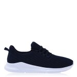 Fabric santo chaussures de sport baskets basses respirant hommes taille 45 couleur bleu marine / blanc ...
