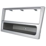Facade autoradio 1 din opel signum vectra c avec vide poche - chrome