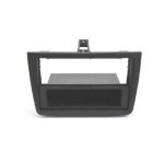 Facade autoradio 1din alfa mito ap14 noir - avec vide poche