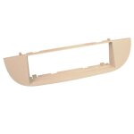 Facade autoradio 1din fiat 500 07 - 15 / 500c 09 - 15 - beige