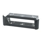 Facade autoradio 1din compatible avec smart fortwo 98 - 07 - anthracite - raf3700a