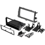 Facade autoradio 1din toyota corolla ap08 - avec vide - poche