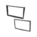 Facade autoradio 2din avec contour fa152. 2e compatible avec opel astra vivaro zafira - anthracite