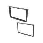 Facade autoradio 2din avec contour fa152. 2f compatible avec opel astra vivaro zafira - noir