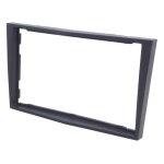 Facade autoradio 2din opel astra ap03 / vivaro ap07 / zafira ap04 - gris fonce - adn - fa - adnauto