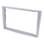 Facade autoradio 2din opel corsa / tigra ap05 - argent - adn - fa - adnauto