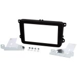 Facade autoradio 2din vw caddy ap15 / vw t6 transporter ap15 / vw tiguan ap15 - noir brillant