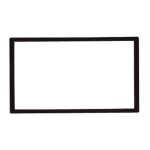 Facade autoradio double din - universelle - ext 110x188. 5mm int 98x173. 5mm