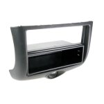 Facade autoradio fa237 pour toyota yaris yaris verso 99 - 03 avec vide poche - 1din noir avec vp - adnauto ...
