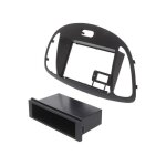 Facade autoradio fa297 compatible avec hyundai i10 ap11 - noir