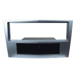 Facade autoradio1din pour opel corsa d 06 - 11 - argent - raf1904s