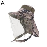 Facial de tte d'extrieur, couverture en filet, couverture anti - moustiques, casquette de moustiquaire, ...