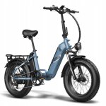 Fafrees ff20 polar v�lo electrique 40km - h 10. 4ah * 2 1000w roue 20  v�lo electrique pliant bleu
