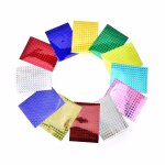 Faire mouche attachant mat�riel holographique film adh�sif flash ruban pour leurre 4x 10cm x 7cm