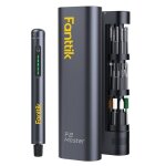 Fanttik f2 master mini kit de perceuse rotative sans fil neopulse avec 5 vitesses, 25 000 tr / min, revostor ...