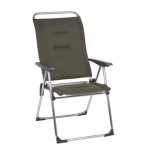 Fauteuil pliable - gris taupe Fauteuil pliable - gris taupe
