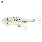 Faux leurre r�fl�chissant avec triple hame�on pour l'eau douce, app�t dur en plastique, design boule ...