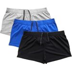 Fdjhy - hommes 3 pouces gym musculation entranement coton short de sport
