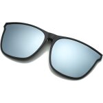 Fdjhy - lunettes de soleil polarises a clipser pour femmes - hommes lunettes de soleil clip - on flip ...