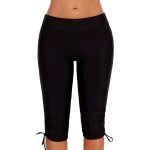 Femmes maillot de bain shorts sport schage rapide conseil shorts taille haute maillot de bain couleur ...