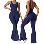 Femme sport combinaison sans couture moulant une pièce jumpsuit sans rembourrée elégante jumpsuit bodycon ... Femme sport combinaison sans couture moulant une pièce jumpsuit sans rembourrée elégante jumpsuit bodycon ...