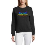 Femme sweat - shirt imprimé graphique vélo chat arc - en - ciel - nouveauté chaton - cat bicycle rainbow ... Femme sweat - shirt imprimé graphique vélo chat arc - en - ciel - nouveauté chaton - cat bicycle rainbow ...