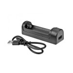 Fenix are. x1 chargeur simple pour accu 18650, avec indicateur de charge. 104 x 32 x 32 mm. livr avec ...