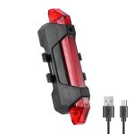 Feu arrière de bicyclette etanche a led, rechargeable par usb, feu arrière de vélo de montagne, lampe ... Feu arrière de bicyclette etanche a led, rechargeable par usb, feu arrière de vélo de montagne, lampe ...