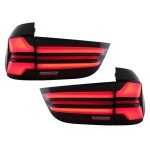 Feux arrire led pour bmw x5 f15 13 - 18 conversion g05 look clignotant dynamique