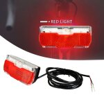 Feu arrière led etanche pour vélo electrique, 6 - 48v, feu arrière pour la plupart des pièces de scooter ... Feu arrière led etanche pour vélo electrique, 6 - 48v, feu arrière pour la plupart des pièces de scooter ...
