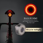 Feu arri�re led pour v�lo, 3 modes d'�clairage, ipx5, pour vtt, casque de v�lo de route, sac a dos d'ext�rieur ...