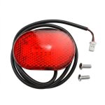 Feu arri�re led pour xiaomi scooter 5 max / 5 pro avec kit de fixation noir / rouge